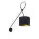 6513 VIPER BLACK I WALL LAMP