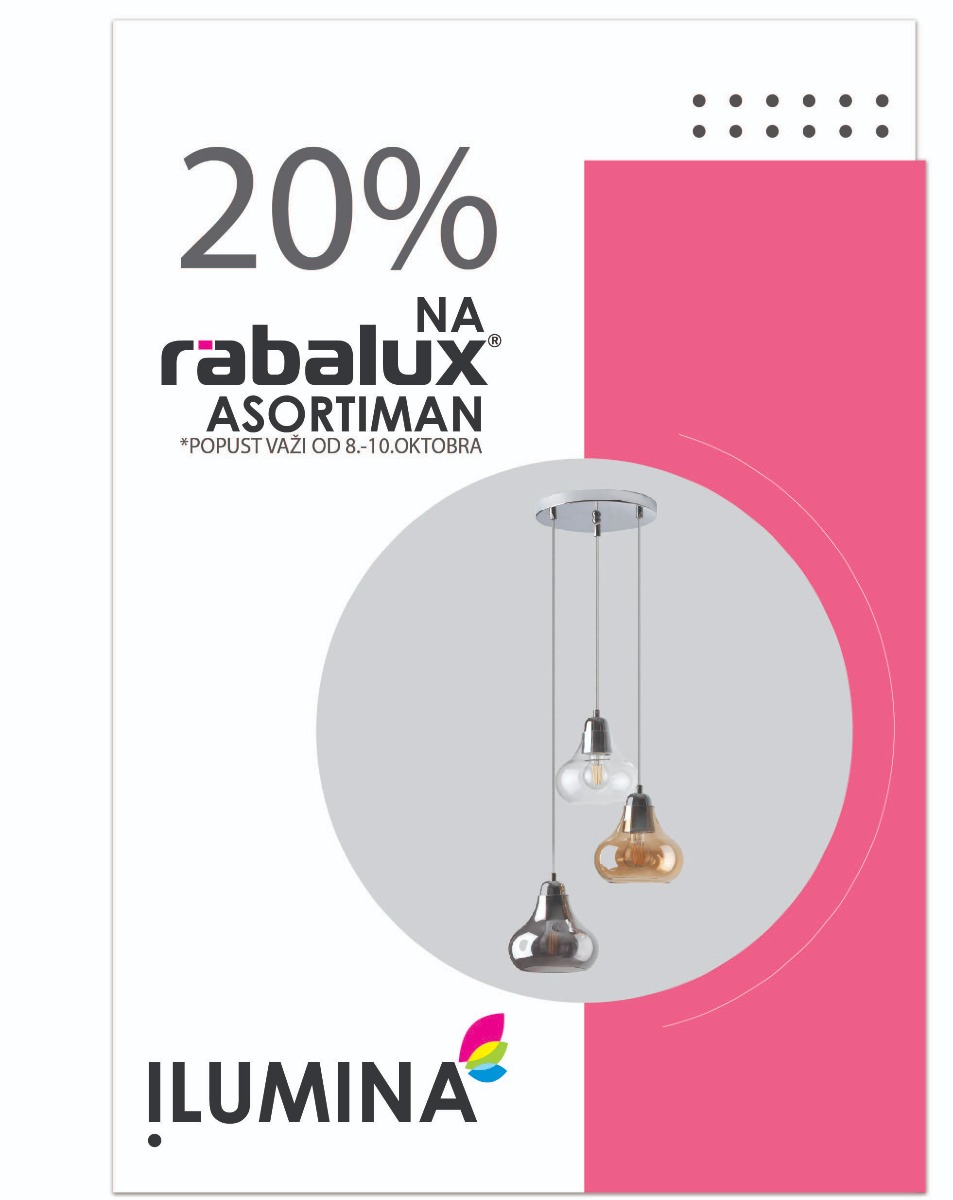 20% na Rabalux proizvode