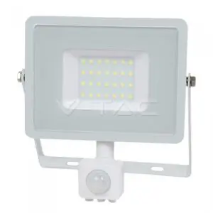 LED REFLEKTOR 30W SENZOR BELI CW 459