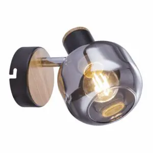 M180110 SPOT LAMPA CRNA E14