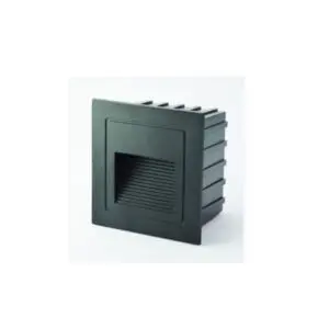 M953042 ZIDNA LAMPA 3W 4000K CRNA IP65