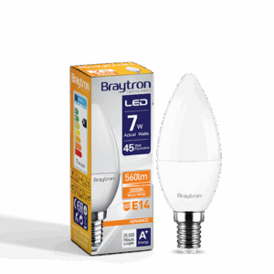 BA09-00710 LED SIJALICA 7W E14 C37 3000K