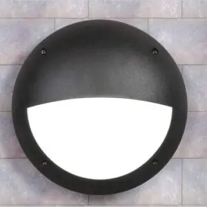 LUCIA EL  ZIDNA LAMPA CRNA E27 IP65