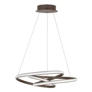 9147113 MENTON VISILICA LED 43W 3000K BRAON