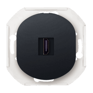 E6163.E1 PRIKLJU BEZ MASKE AUDIO/VIDEO HDMI  CRNA SOFT