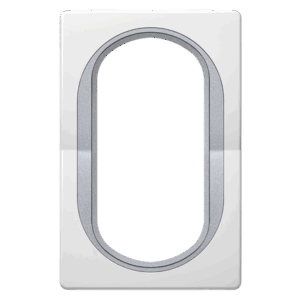 E6805.0S MASKA DUPLE PRIKLJU BELASA SILVER NOSACEM