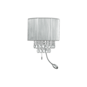 OPERA AP3 ARGENTO ZIDNA LAMPA E14