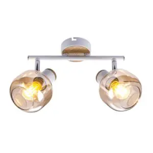 M180120 SPOT LAMPA BELA 2XE14