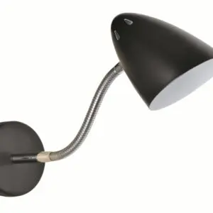 ERIKA TY-4710L ZIDNA LAMPA CRNA E27