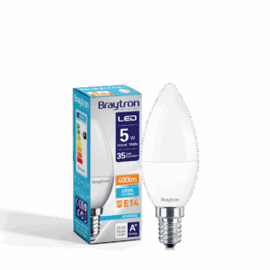 BA09-00513 LED SIJALICA 5W E14 C37  6400K