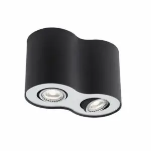 01-1309 KATO SPOT LAMPA 2XGU10 CRNA