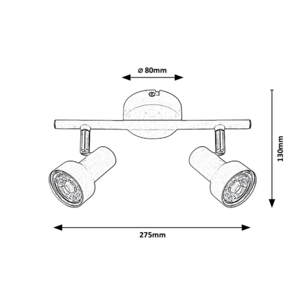5355 SPOT LAMPE KONRAD - Slika 3