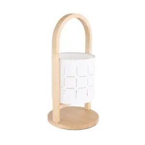 21506W NINJA STONA LAMPA E14X1