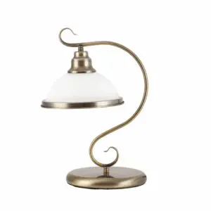 2752 ELISETT STONA LAMPA BRONZA