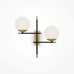 MOD048WL-02G NOSTALGIA ZIDNA LAMPA E14X2