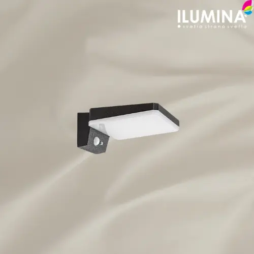 LASSET LED SPOLJNA ZIDNA SOLARNA LAMPA