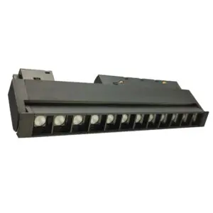 MAGNETNI REFLEKTOR ZGLOBNI LINEARNI CRNI LED 12W 3CCT NLZD301-12-B