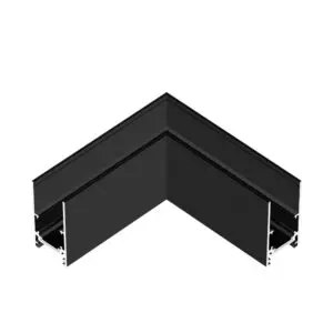 MAGNETNI NADGRADNI UGAONI KONEKTOR CRNI HORIZONALNI CRNI NLCX-M-L1-B