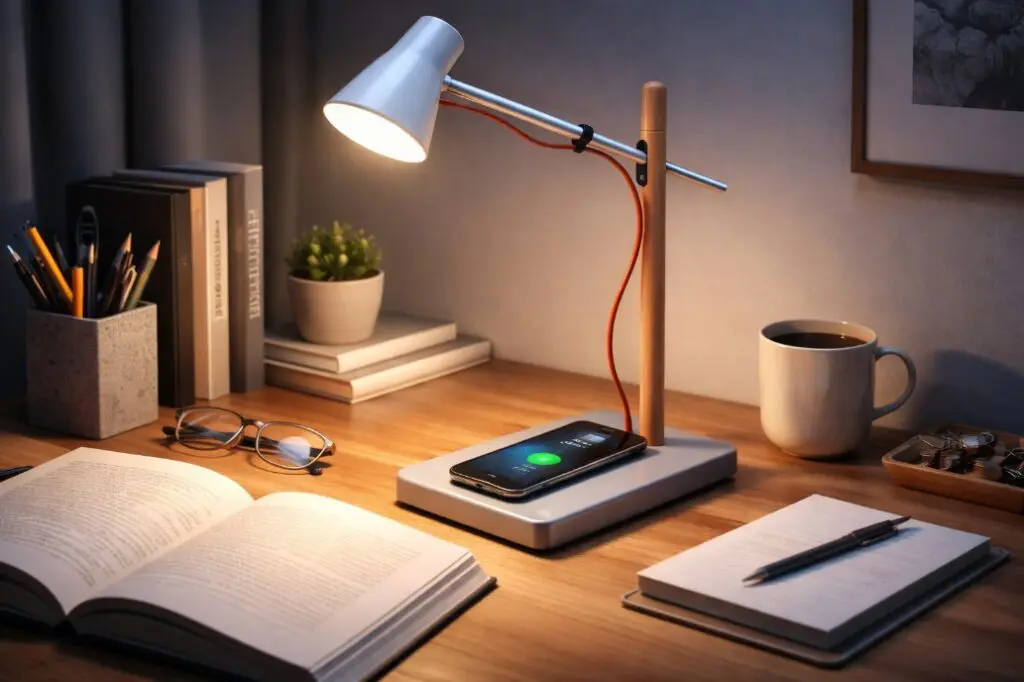 Noćne LED stone lampe za čitanje sa bežičnim punjenjem