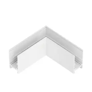 MAGNETNI NADGRADNI UGAONI KONEKTOR BELI HORIZONTALNI BELI NLCX-M-L1-W