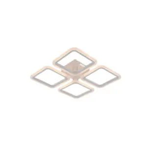 DL1124 LED PLAFONSKA BELA 88W+DALJINSKI 3000-6500K
