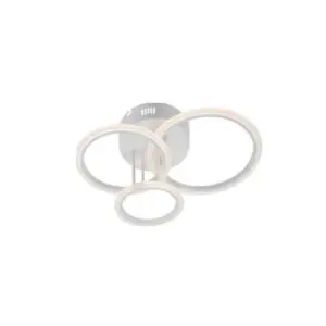 DL1179 LED PLAFONSKA BELA 84W+DALJINSKI 3000-6500K