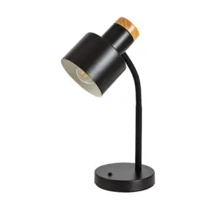 74096 PASTRO STONA LAMPA E27 CRNA