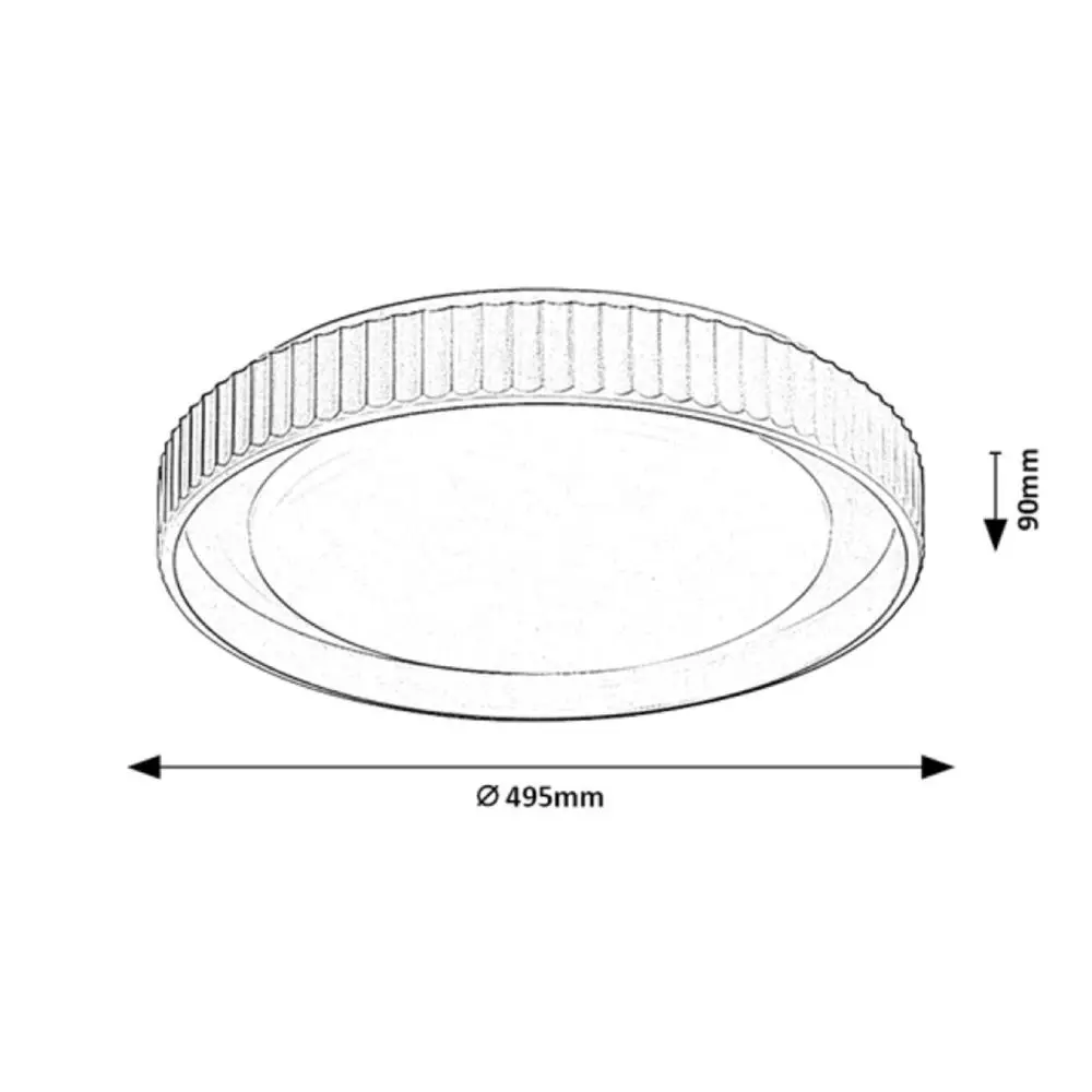 71345 PASTELLO PLAFONJERA 48W 3000-6500K - Slika 3