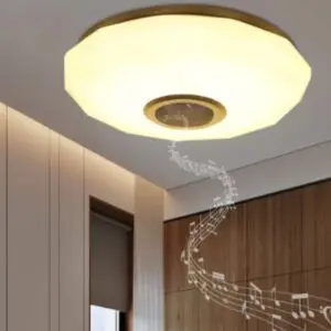 LED PLAFONJERA RGB SA ZVUČNIKOM