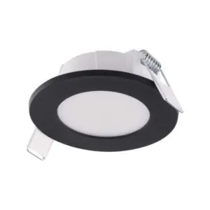 LED PANEL UGRADNI OKRUGLI CRNI  4.5W IP65