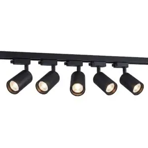ŠINSKI MONOFAZNI SET CRNI (5XGU10)