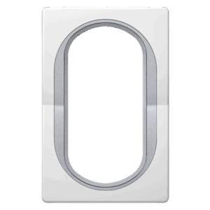 E6805.0S MASKA DUPLE PRIKLJU BELASA SILVER NOSACEM