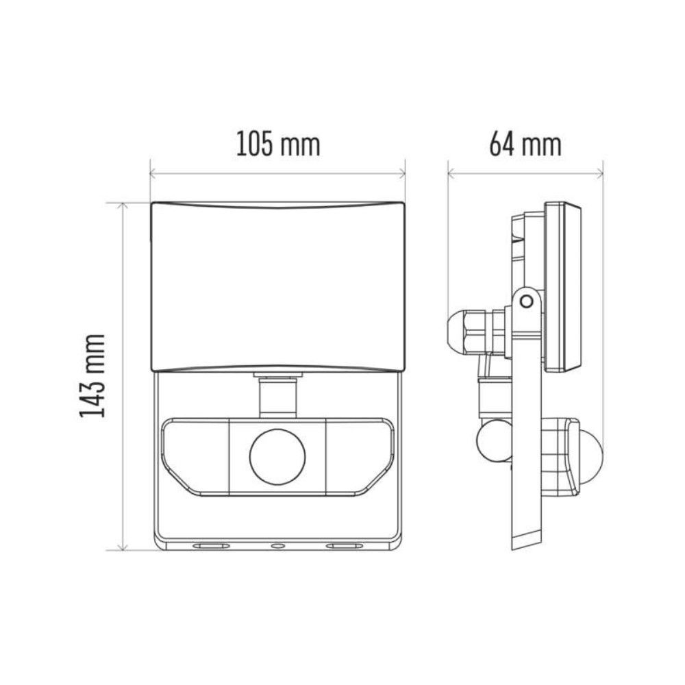 ZS2911 TAMBO LED REFLEKTOR SA SENZOROM - Slika 2