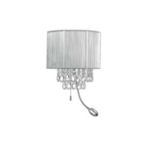 OPERA AP3 ARGENTO ZIDNA LAMPA E14