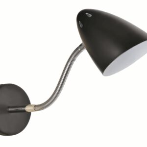 ERIKA TY-4710L ZIDNA LAMPA CRNA E27