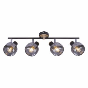 M180140 SPOT LAMPA CRNA 4XE14