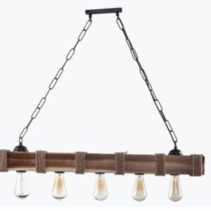 VENTO 1435-83-05 LUSTER 5XE27