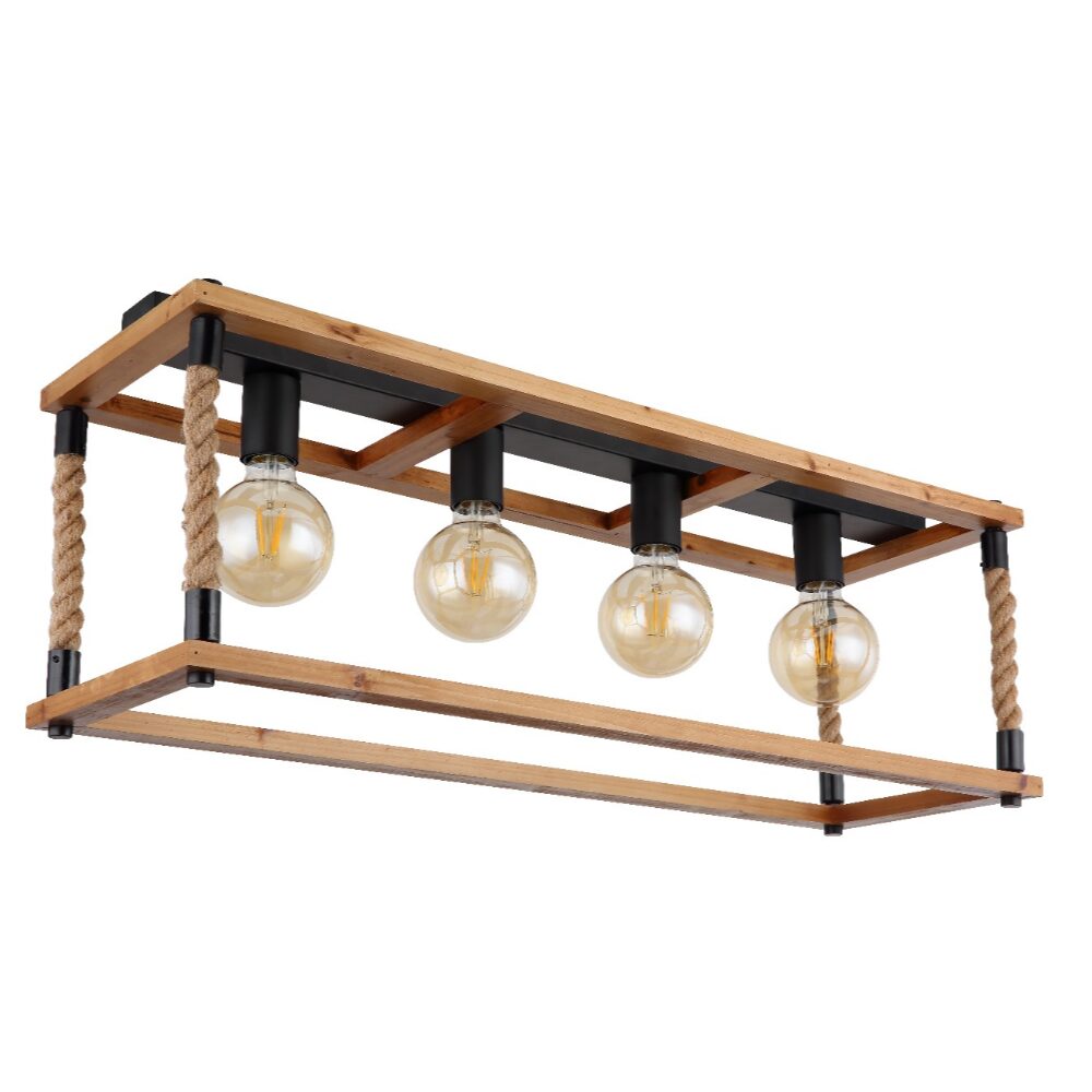 15691-4D VERNON PLAFONSKA LAMPA E27X4
