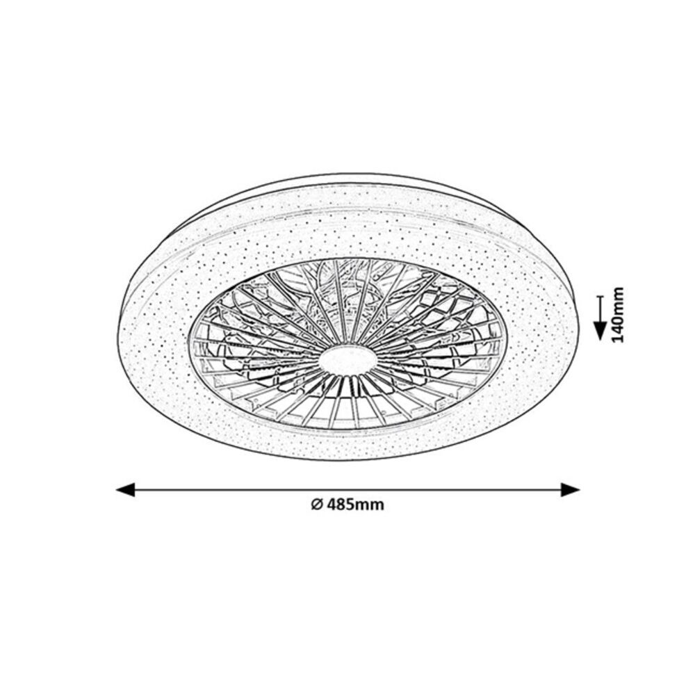 71329 DALFON2 VENTILATOR 48W - Slika 3