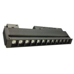 MAGNETNI REFLEKTOR ZGLOBNI LINEARNI CRNI LED 12W 3CCT NLZD301-12-B