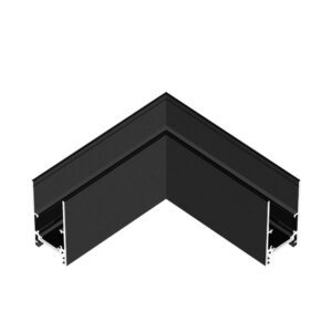 MAGNETNI NADGRADNI UGAONI KONEKTOR CRNI HORIZONALNI CRNI NLCX-M-L1-B
