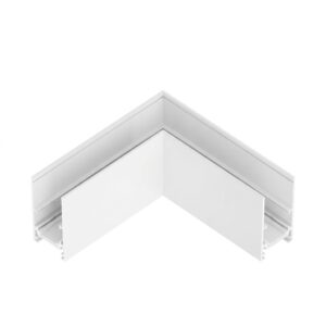 MAGNETNI NADGRADNI UGAONI KONEKTOR BELI HORIZONTALNI BELI NLCX-M-L1-W