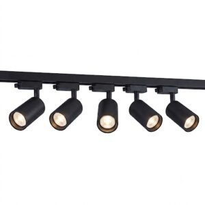 ŠINSKI MONOFAZNI SET CRNI (5XGU10)